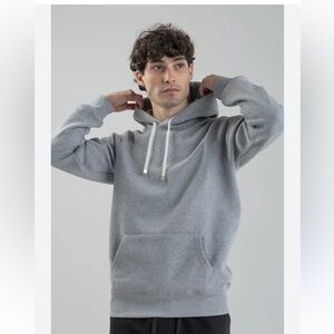 Classic Gray Hoodie with Front Pocket